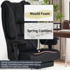 Efomao Big and Tall Ergonomic Office Chair 400lbs, Leather High Back Executive Desk Chair with Footrest - 4 of 4