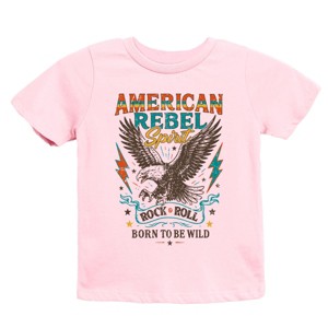 The Juniper Shop American Rebel Spirit Distressed Youth Short Sleeve Tee - 1 of 4