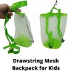 4E's Novelty 13 Beach Sand Toys for Kids – Sand Castle Bucket with Shovel & Large Molds, Includes Mesh Beach Bag for Toddlers, Perfect for Kids 3-10 - 4 of 4