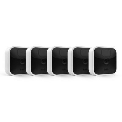 Shop Blink Mini Plug-in Indoor Smart Security Camera System, 2 Black + 1  White at