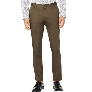 I.N.C International Concepts Mens Ultra Stretch Casual Trouser Pants, Green, 34W x 32L - 1 of 1