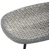 Modway Endeavor Outdoor Patio Wicker Rattan Coffee Table Gray - 4 of 4