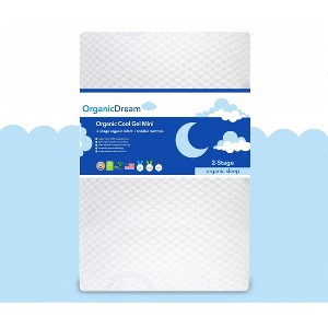 Organic Dream Certified Organic Cool-Gel Premier Mini 2-Stage Crib & Toddler Mattress - 1 of 4