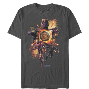 Men's Marvel Avengers: Endgame Flame Logo T-Shirt - 1 of 4