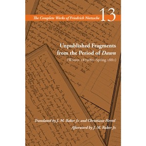 Unpublished Fragments from the Period of Dawn (Winter 1879/80-Spring 1881) - (Complete Works of Friedrich Nietzsche) by  Friedrich Nietzsche - 1 of 1