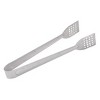 Unique Bargains Metal Silver Tone Bakery Buffet Food Tong 8.5" x 1.4" x 0.9" 1 Pc - 3 of 4
