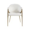 Meridian Furniture,Nial Boucle Fabric Dining Chair, Set of 2 - 3 of 4