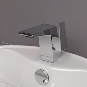ALFI  AB1470-PC Polished Chrome Modern Single Hole Bathroom Faucet - 1 of 4