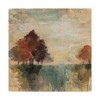 Trademark Fine Art -Silvia Vassileva 'Landscape Monotype Ii' Canvas Art - 2 of 3