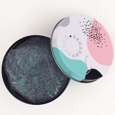 Sensory Basics: Glitter Putty - 3oz Tin, Shimmer Silicone Slime Sensory Relief