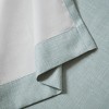 PAGED Printed Heathered Slub Blackout Curtain for Bedroom,Window Curtain Panel with Grommet Top,Living Room Curtains Machine Washable - 4 of 4