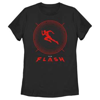 Women's The Flash Speedster Red Silhouette T-Shirt