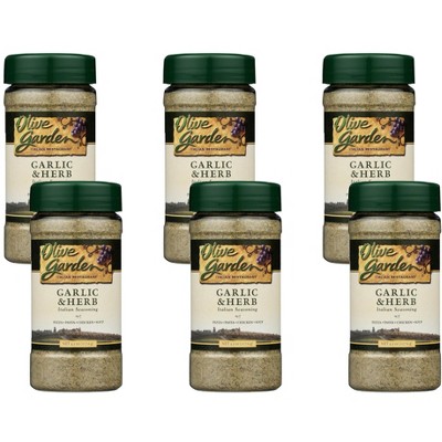 Badia Olive Garden Garlic and Herb Italian Seasoning- 6 pack, 4.5 oz