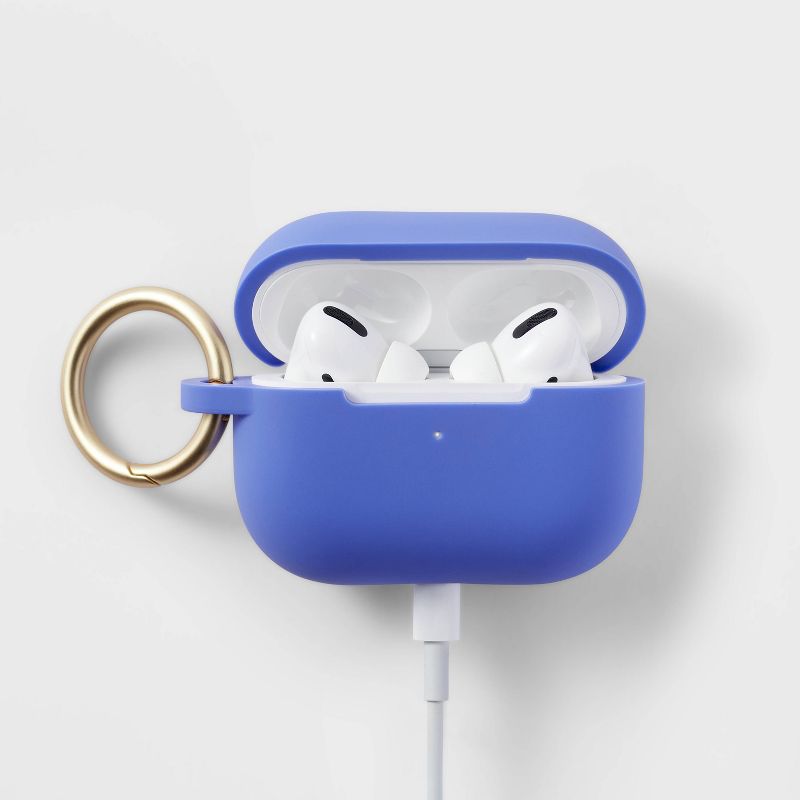 Apple AirPods Pro Silicone Case with Clip - heyday™, 3 of 12