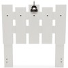 Signature Design by Ashley Full Vaibryn Panel Headboard White: Modern MDF Frame, Bed Frame Mounted - 2 of 3