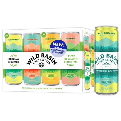 Wild Basin Boozy Sparkling Water Original Mix Pack - 12pk/12 fl oz Cans