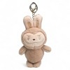 Mochi Monster Plush Keychain Charm – Cute Collectible Bunny Monster Toy in Green, Lilac, Pink, or Tan – Soft Stuffed Animal Bag Clip for Kids & Adults - 2 of 4