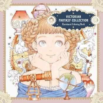 Victorian Fantasy Collection - (Pie Comic Art Coloring Book) (Paperback)