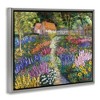 Stupell Industries Floral Cottage Gardens Floating Frame Canvas Art - 2 of 4