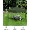 10 X 10ft Pop-Up Canopy, Foldable Outdoor Sunshade Shelter, One-Push Setup Tent for Events, Parties, Camping and Commercial - 4 of 4