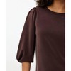 Women's Twisted Sleeve Modal Sweater - ESQUALO - 2 of 4