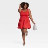 Women's Holiday Bubble Mini A-Line Dress - Ava & Viv™ - 3 of 3