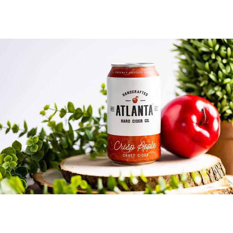Atlanta Crisp Apple Hard Cider - 6pk/12 fl oz Cans, 5 of 7