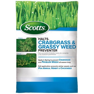 Scotts Halts Crabgrass Preventer