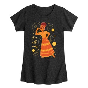 Girls' - Disney - All Ears Dolores Fitted Short Sleeve Graphic T-Shirt - 1 of 4