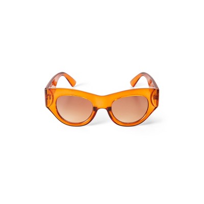 Women's Round Cateye Sunglasses - Victor Glemaud x Target Orange