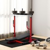 Soozier Vertical Leg Press Machine, 660LBS Capacity, with Adjustable Leg, Back and Head Positions, 2" Olympic Plate Compatible - 2 of 4