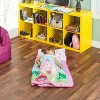 Everyday Kids Toddler Nap Mat – Princess Storyland – Soft Microfiber, Removable Pillow, Roll-Up with Handle, Ages 2-6, Great for Daycare & Preschool - 2 of 4