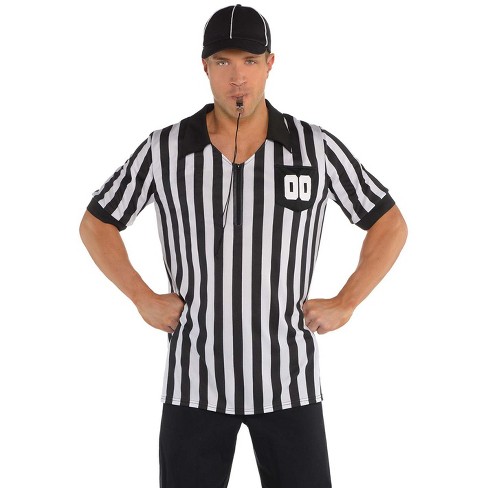 Amscan Referee Men's Plus Size Costume Kit, Plus Size : Target