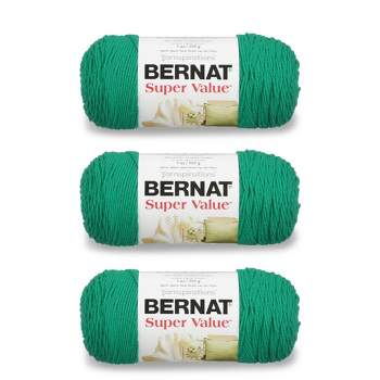 Bernat Softee Chunky Emerald Yarn - 3 Pack Of 100g/3.5oz - Acrylic - 6  Super Bulky - 108 Yards - Knitting/crochet : Target