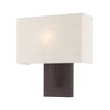 Livex Lighting Hayworth 1 - Light Wall Light in  Bronze - 2 of 4