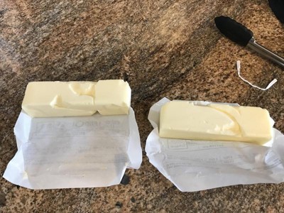 Salted Butter in Half Sticks