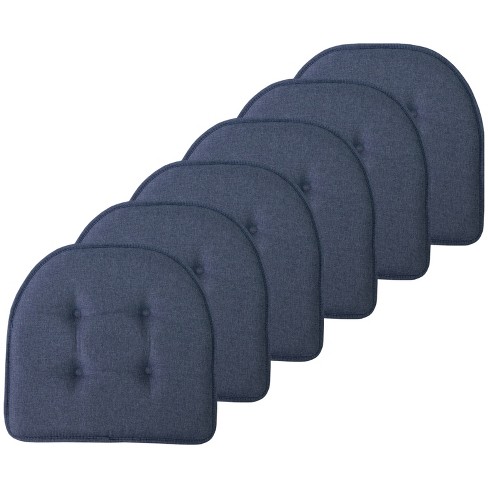 Solid Color U Shaped Memory Foam 17 X 16 Chair Cushions By Sweet