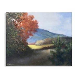 Stupell Industries Autumn Foliage Mountain Scenery Canvas Wall Art - 1 of 4