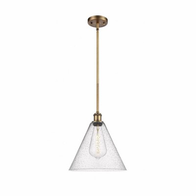 Berkshire - 1 Light Mini Pendant In Industrial Style-12.75 Inches Tall and 12 Inches Wide
