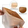 Unique Bargains Paper BOPP Waterproof Moisture-Proof Food Storage Container Stand Up Pouches Bags 100 Pcs - 3 of 4