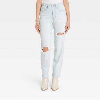 Women's Super-high Rise Vintage Straight Jeans - Universal Thread™ Medium  Wash : Target