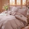 Comforter Set For Adult,100% Cotton 3 Piece Bedding Sets for All Season - 2 of 4