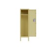 Yukimo 54" Yellow Metal Storage Locker, Retro Industrial Style Single Door Cabinet with Ventilation for Gym, School, Living Room, Bedroom - 4 of 4