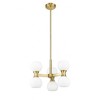 Z-Lite Artemis 6 - Light Chandelier in  Modern Gold - image 2 of 4