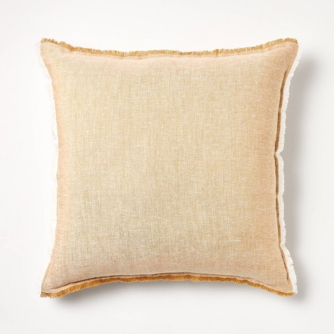 Tan throw clearance pillows