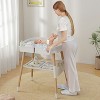 BabyBond Baby Changing Table Dresser, Waterproof Diaper Changing Station Height Adjustable for Infant and Newborn,Changing pad liner included - 2 of 4