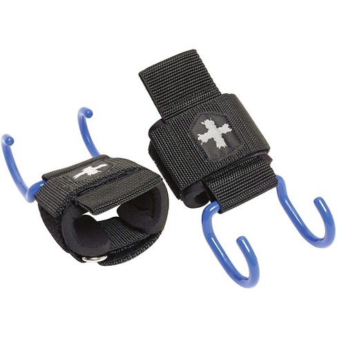 Crown Gear Weight Lifting Hooks With Custioned Wrist Straps : Target