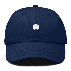 Dalix Lil Flower Embroidered Cotton Cap Outdoor Dad Hat Womens - 1 of 4