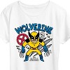 Women's - Marvel - Wolverine Doodles Short Sleeve Graphic T-Shirt - 2 of 4