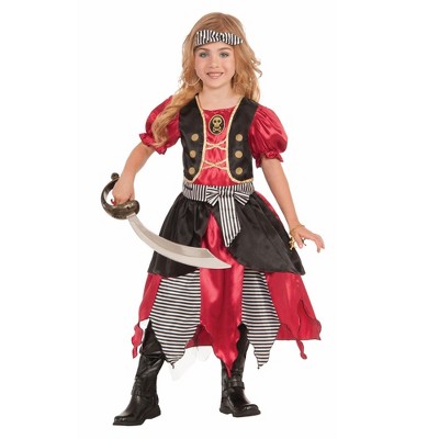 Forum Novelties Girls Buccaneer Princess Costume Small : Target